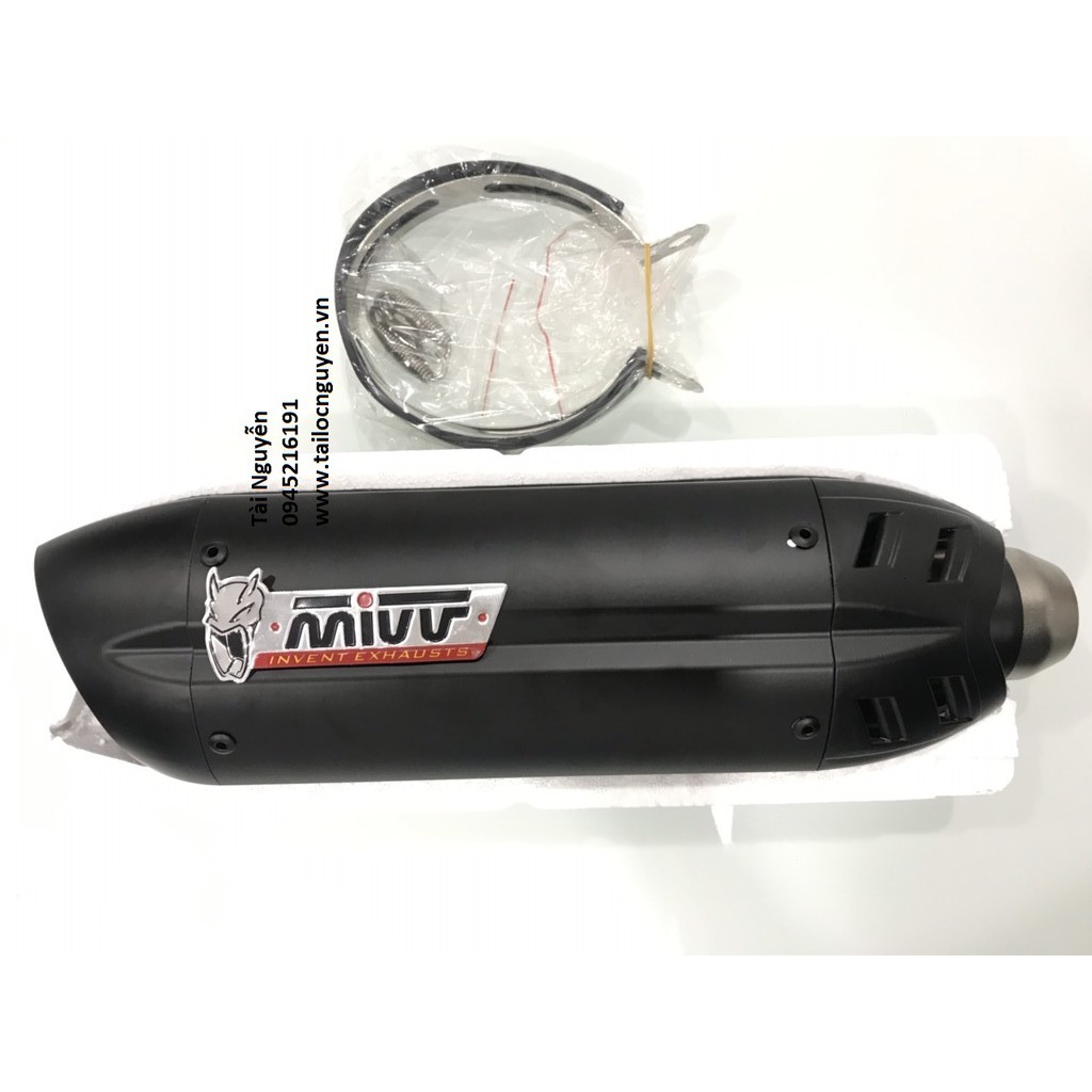 PÔ MIVV LON ĐEN NHÁM CHO XE MÁY