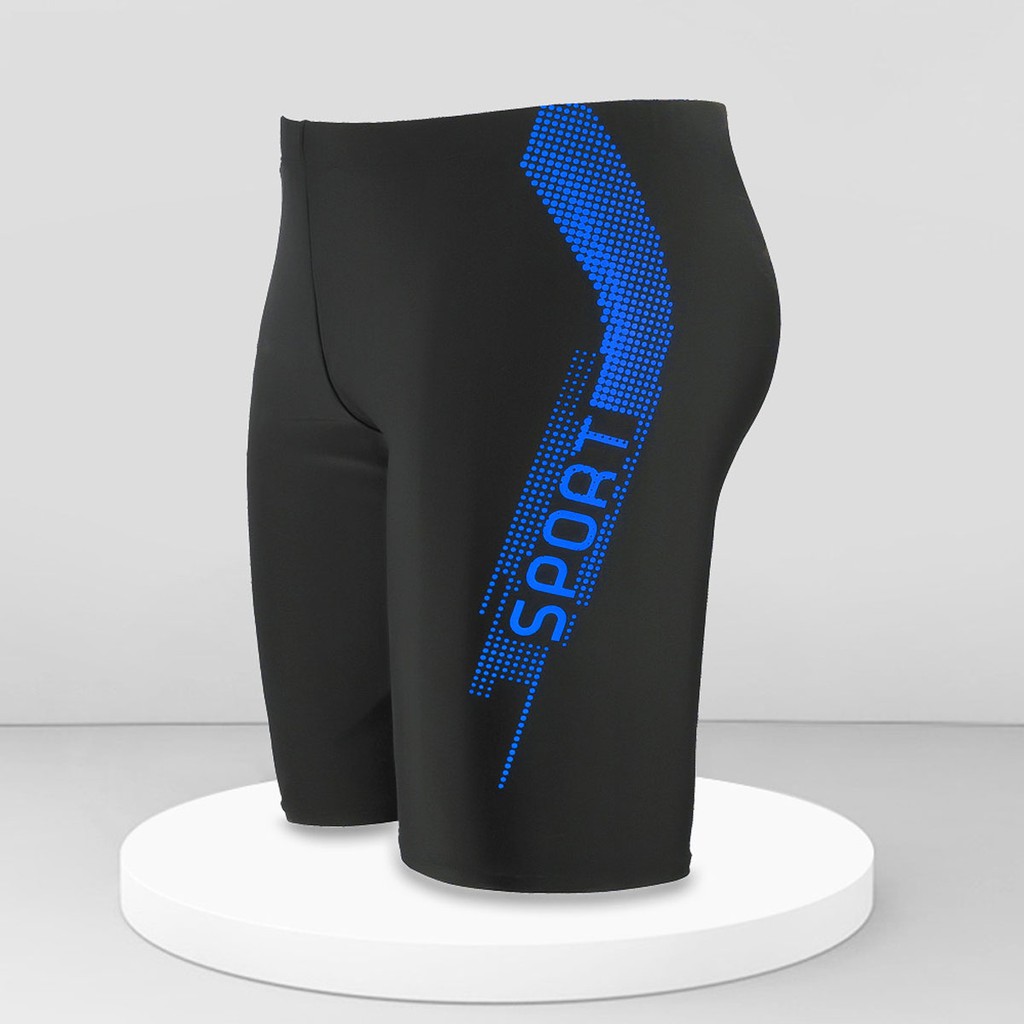 Quần bơi nam dáng lửng Sport co giãn 4 chiều thoải mái hoạt động dưới nước | BigBuy360 - bigbuy360.vn