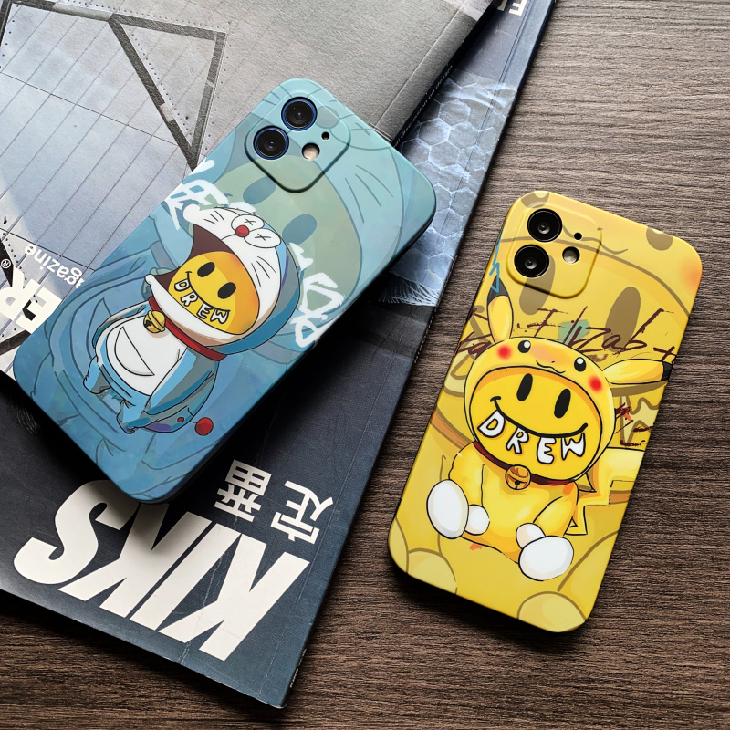 Ốp Lưng Mềm In Hình Doraemon Cho Iphone 12 Pro Max / I7 / I8 Plus / X / Xs / Xr / Xs Max / 11 / 11 Pro / 11 Pro Max / Se2