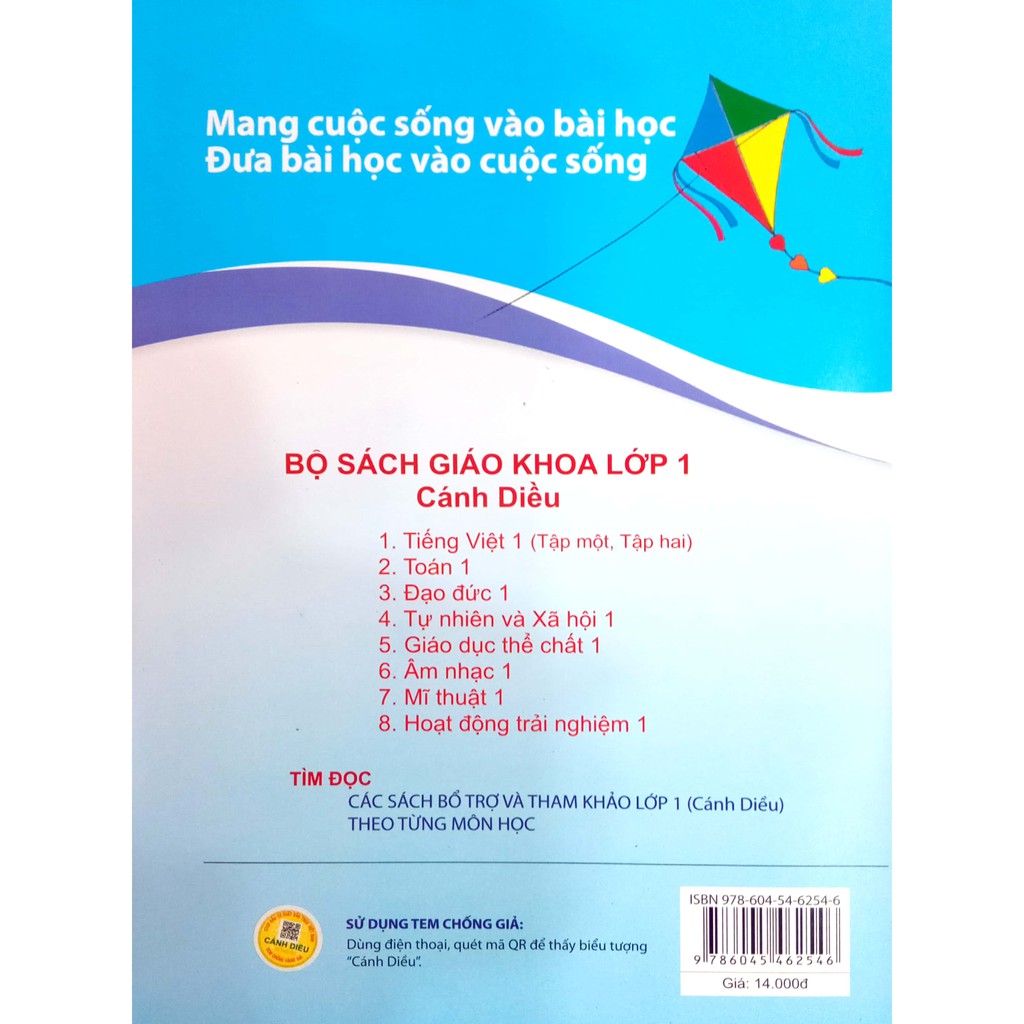 Sách - Vở bài tập Toán 1 - Tập 2 (Cánh Diều)