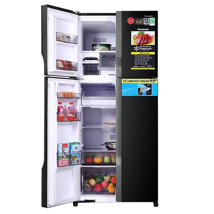 NR-DZ601VGKV - MIỄN PHÍ CÔNG LẮP ĐẶT- Tủ lạnh Panasonic Inverter 550 lít NR-DZ601VGKV Mới 2021