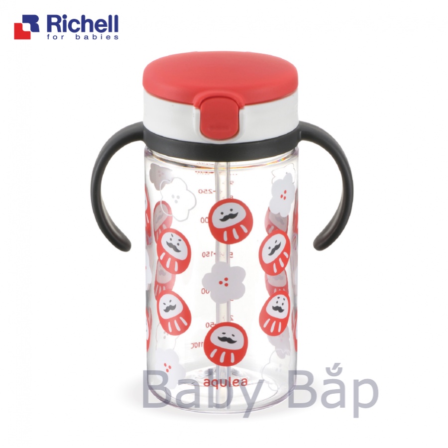 Bình ống hút AQ Richell 320ml bản giới hạn