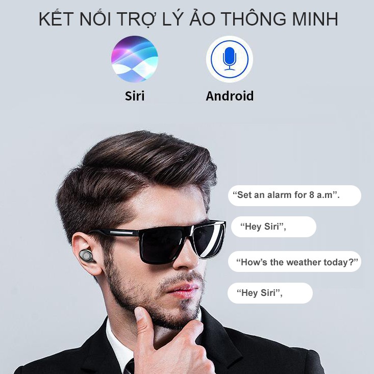 Tai nghe Bluetooth | Tai nghe TWS F9 cảm ứng đèn Led | Hướng dẫn Tiếng Anh | Phiên bản mới nhất 2020