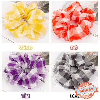 Dây cột buộc tóc vải CARO Scrunchies