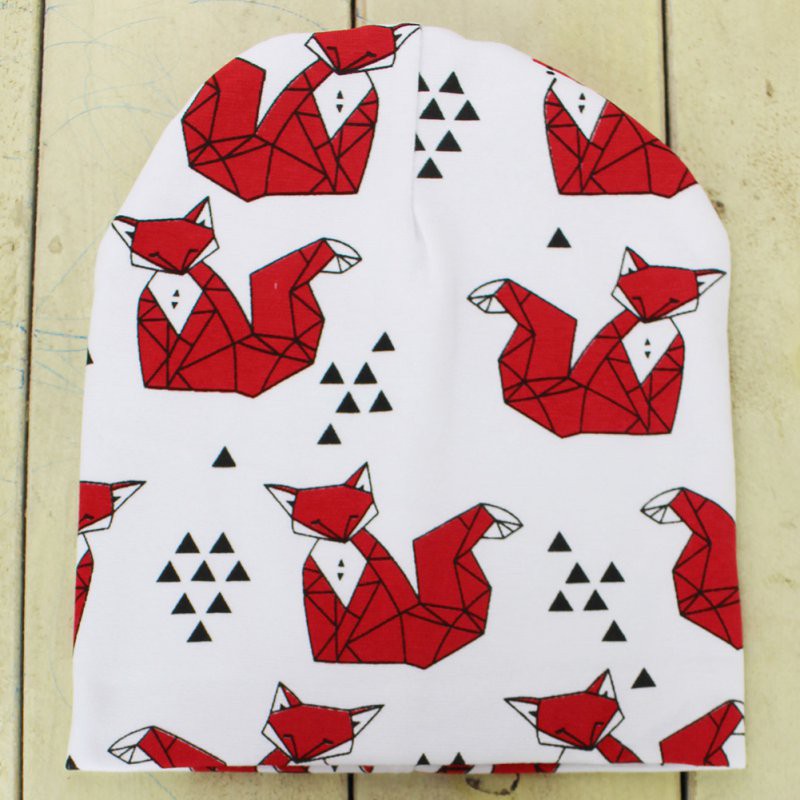 Nón cotton phối nhiều kiểu họa tiết đáng yêu cho bé từ 0-3 tuổi