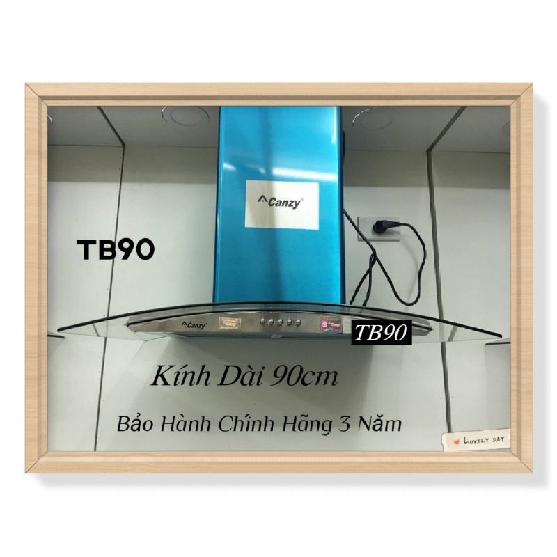 MÁY HÚT MÙI KÍNH CONG CANZY CZTB90