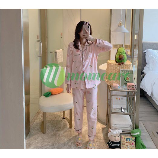 Pijama bầu ĐÀO HỒNG - Đồ bộ sau sinh và cho con bú ti ẢNH THẬT Quần áo ngủ thời trang mặc nhà cho mẹ đẹp giá rẻ Bigsize