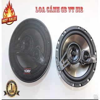 [Chính Hãng] Loa Đồng Trục Loa Cánh Cửa Ô Tô GB VT 512 - HAI ĐƯỜNG TIẾNG ÂM THANH