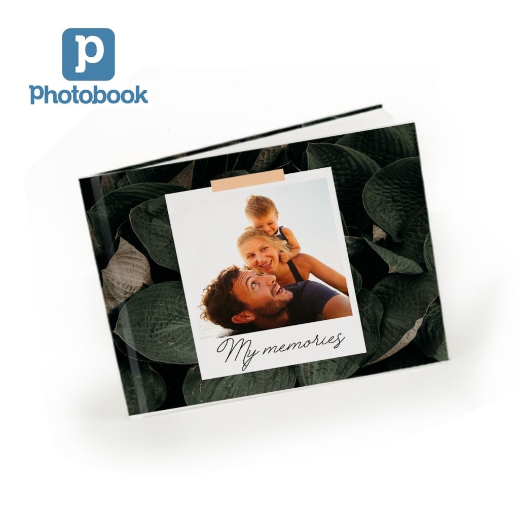 In sách ảnh cưới bìa cứng 40 trang khổ ngang 28x 21.5cm - tự thiết kế trên web Photobook