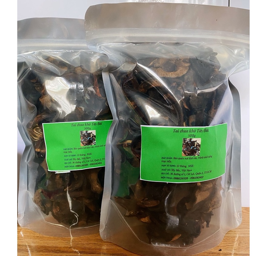 Tai chua khô Tây Bắc đã tách hạt thơm ngon gói 500g