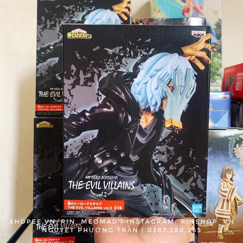 [BANPRESTO] Mô hình chính hãng The Evil Villains - My Hero Academia - Shigaraki Tomura Vol. 2