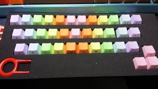 Nút phím Keycap rainbow 37 pbt - ninja