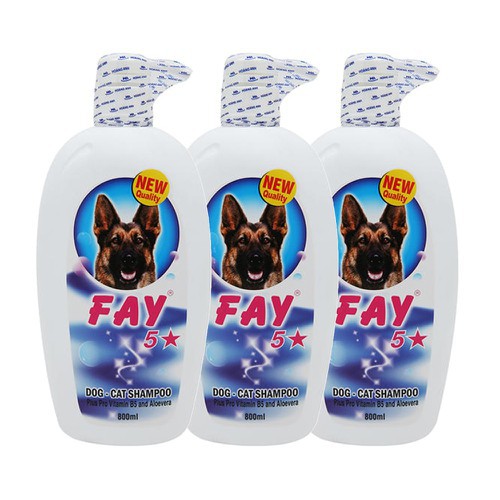 Sữa tắm chó mèo FAY 5 sao 800ml