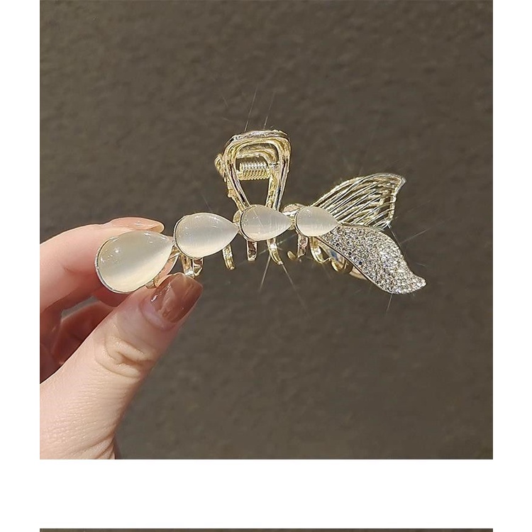 Kẹp Tóc Kim Loại Hình Mắt Mèo Phong Cách Nhật Bản 2022