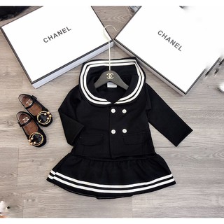 Set váy thủy thủ đuôi cá cho bé gái