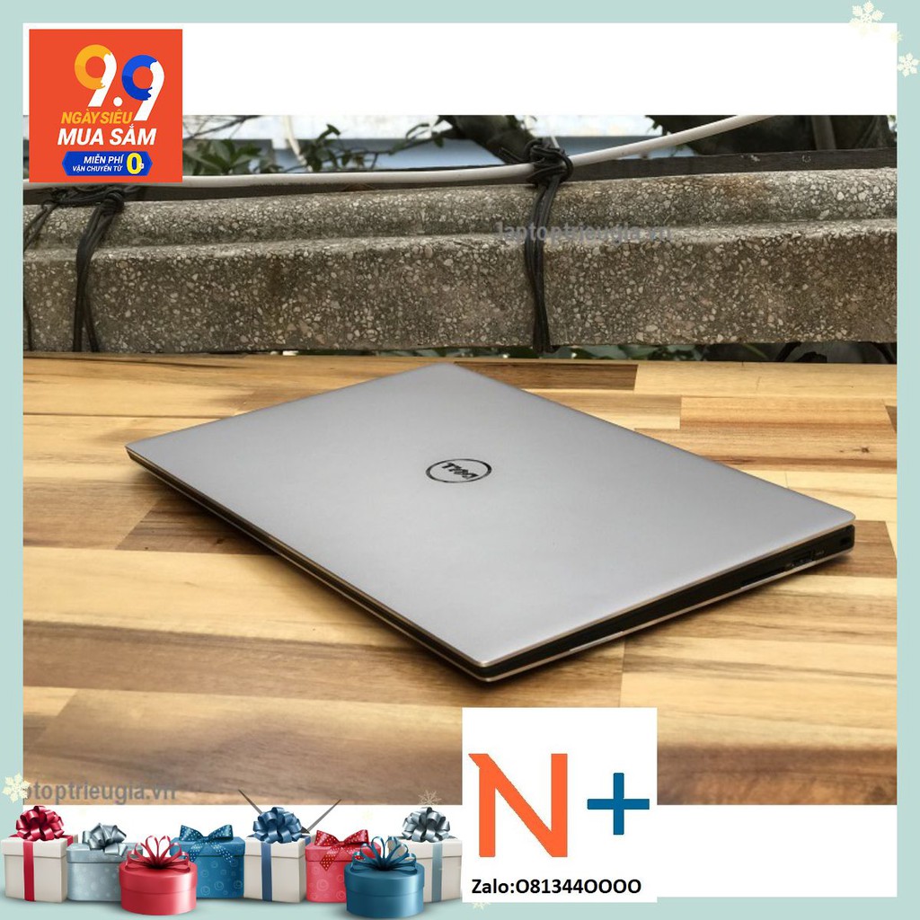 Laptop Dell XPS 9343 i5 -5200U 8Gb SSD256GB13inch FullHD máy Đẹp Likenew - Màu bạc