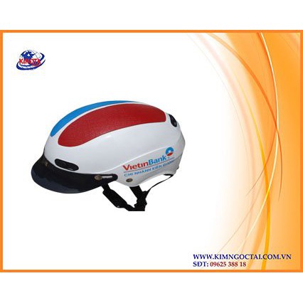 MŨ BẢO HIỂM IN LOGO GIÁ RẺ CHẤT LƯỢNG