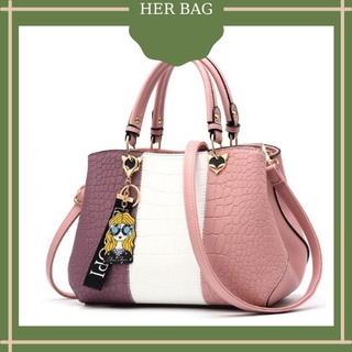(SẴN) Túi xách trung niên nữ cao cấp công sở 24 cm da thời trang sang trọng HER BAG TXN009