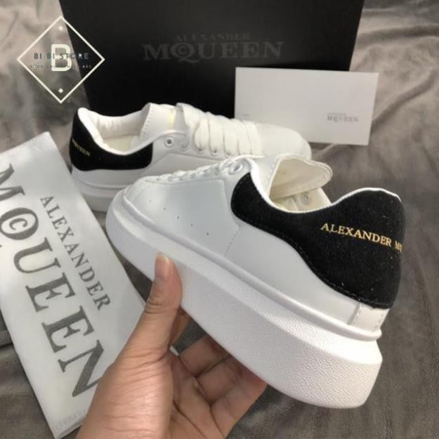 Giày mcqueen giá xưởng 💝FREESHIP💝 Giày Mcqueen trắng gót nhung hàng cao cấp Form dành cho cả nam nữ | BigBuy360 - bigbuy360.vn