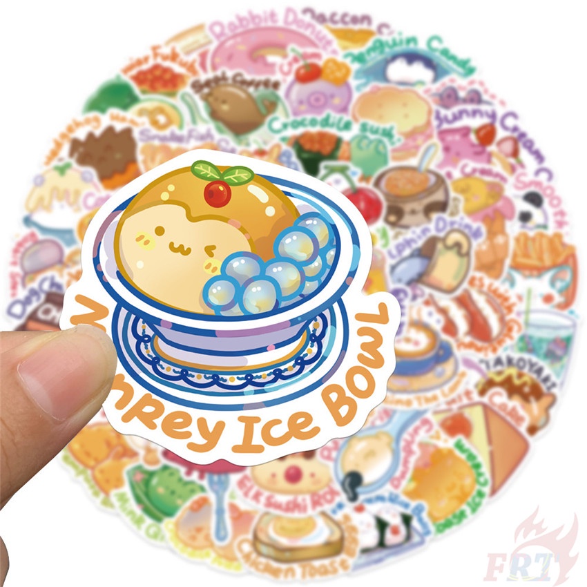 ❉ Miếng Dán Trang Trí Hình Động Vật Đáng Yêu Series 01 ❉ Bộ 50 Miếng Dán Chống Thấm Nước Thời Trang