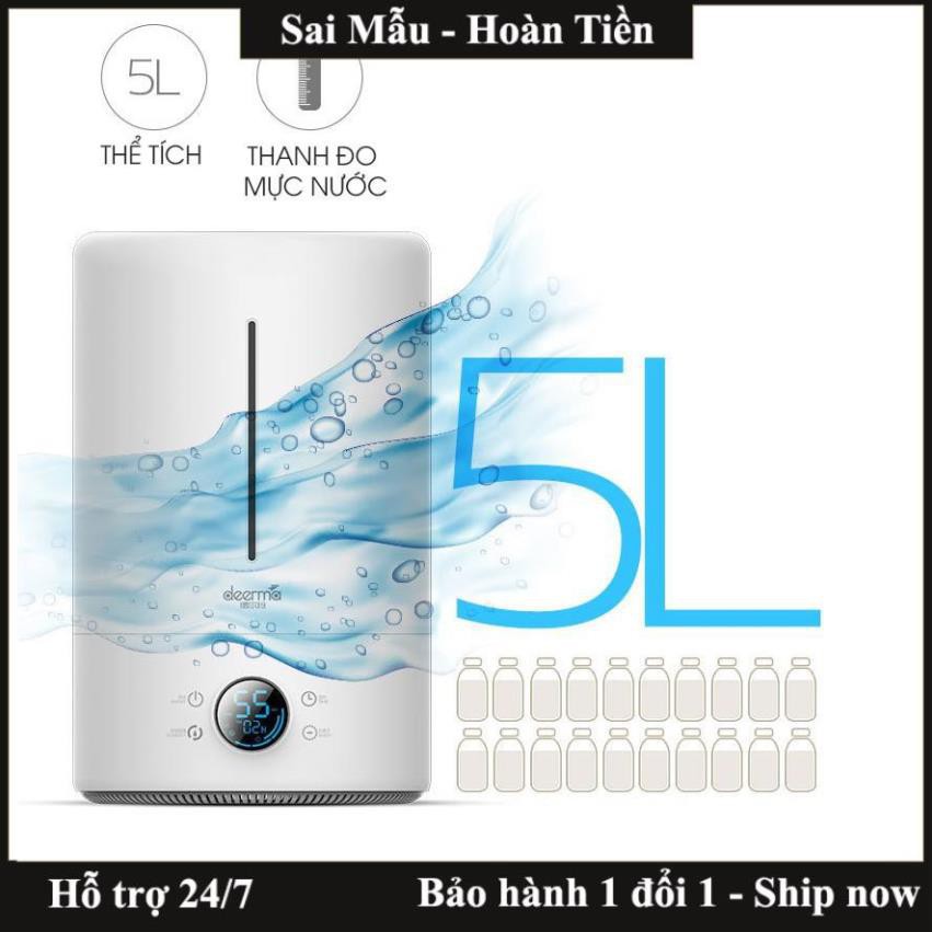 Máy tạo ẩm phun sương thông minh Deerma F628S điều chỉnh độ ẩm - Hàng chuẩn Xiaomi cao cấp - Bảo hành 12 tháng - Feeship