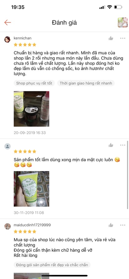 Sữa Rửa Mặt Gạo Rice Milk 180ml Thái