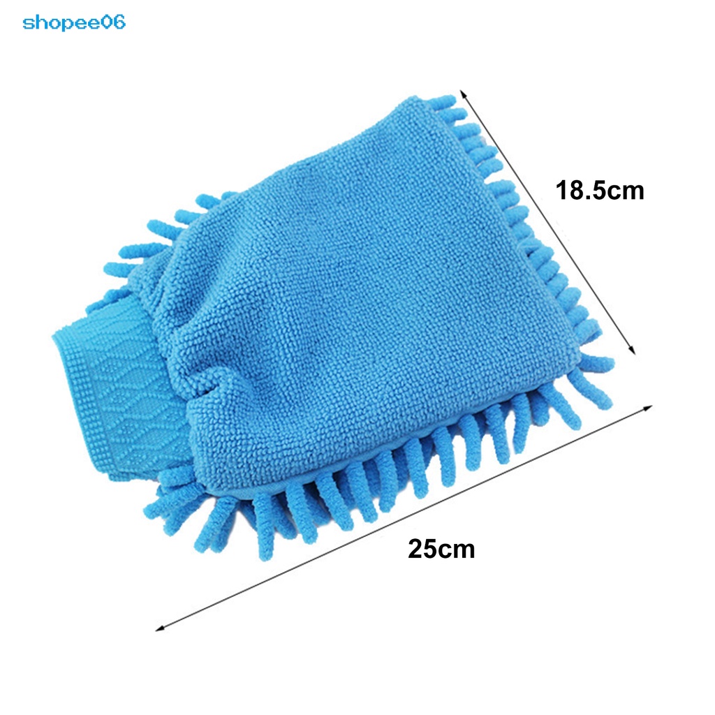 Găng tay lau chùi xe hơi mềm mại tiện lợi