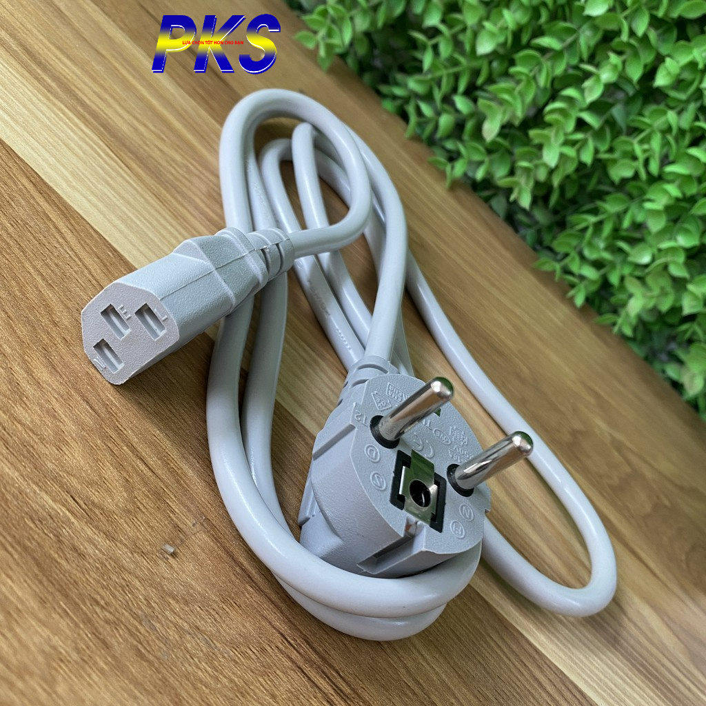 Combo 10 dây nguồn PC chịu tải cho máy tính, nồi cơm điện, nồi chiên, ấm điện,...