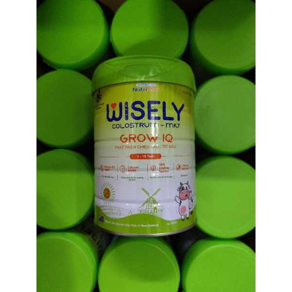 Sữa Bột Wisely 900g Dinh Dưỡng Đầy Đủ Và Cân Đối