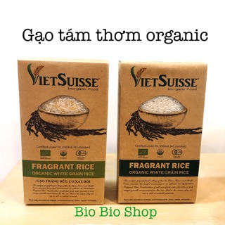 Gạo lức , gạo xát dối Hữu Cơ Vietsuisse Usda organic Jas
