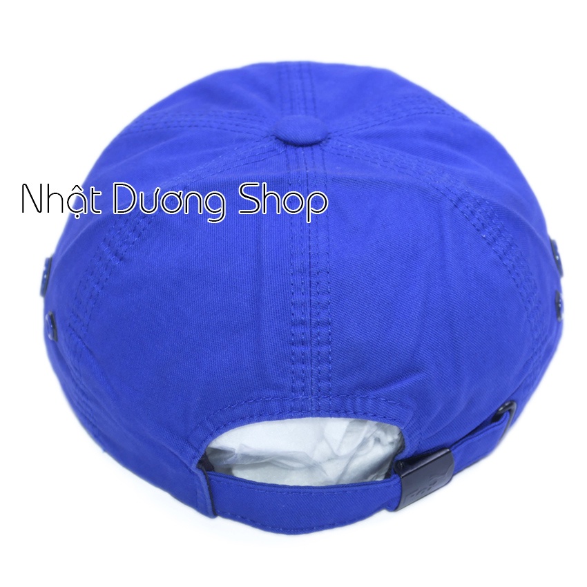 Nón kết xịn con báo Fox - Xanh dương chất liệu Kaki cao cấp oát mềm tạo cảm giác thoải mái cho người đội