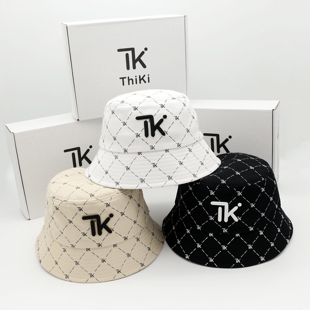 Nón Bucket Monogram THIKI chính hãng