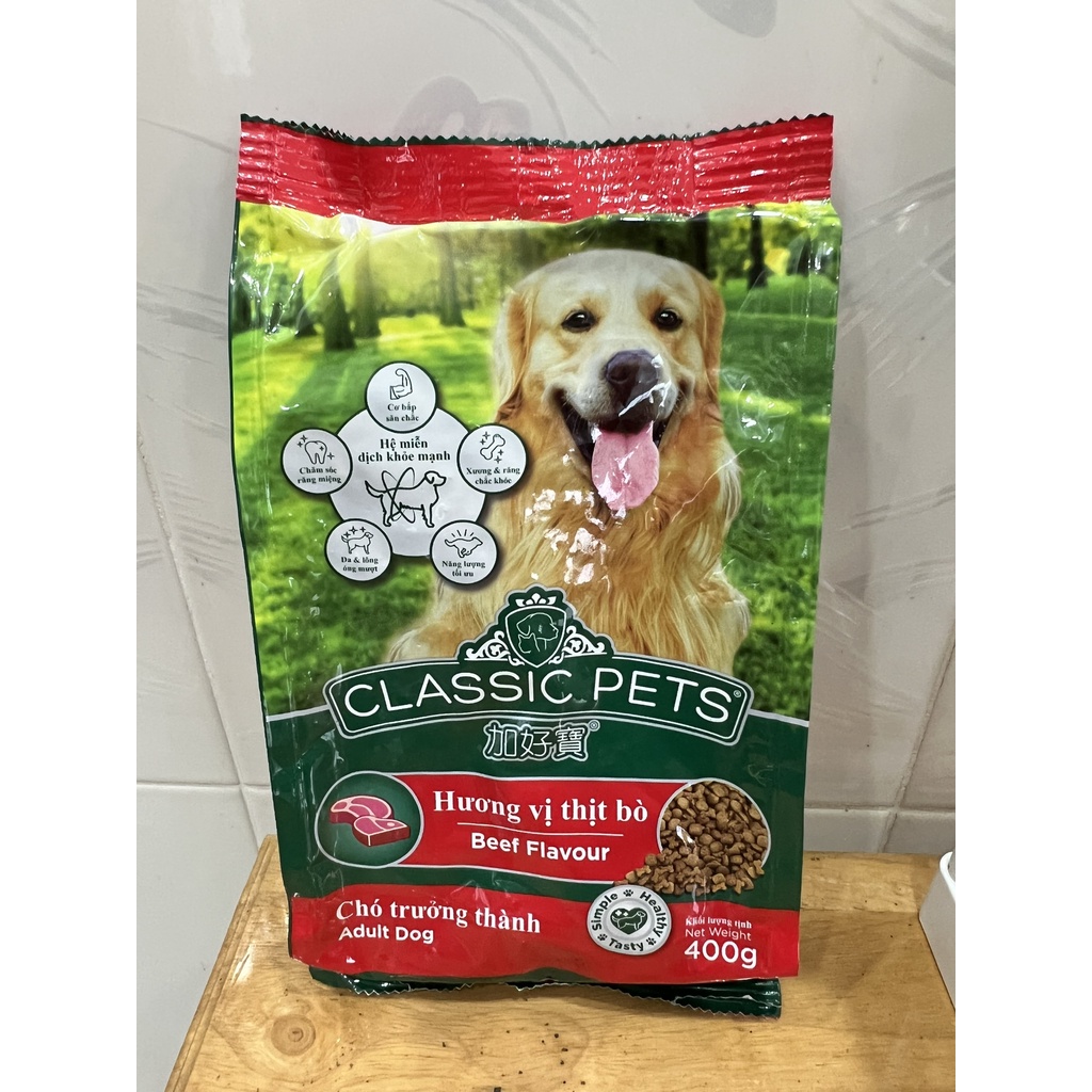 Thức Ăn Cho Chó Lớn Classic 400g