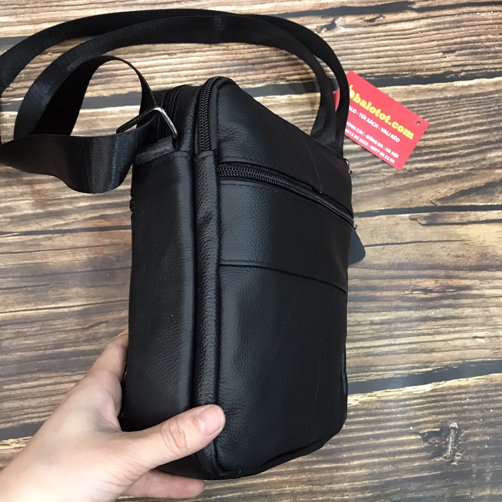 Túi Đeo Chéo Da Bò Nam Đựng Ipad Mini TD7604 ĐỀN GẤP 10 NẾU KHÔNG PHẢI DA THẬT