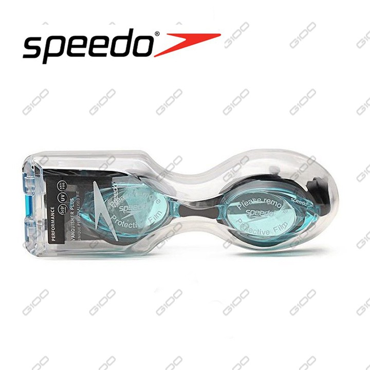 Kính bơi Speedo Vanquisher Plus chống tia UV chống mù sương gọn nhẹ dành cho thi đấu