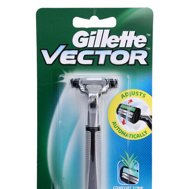 DAO CẠO RÂU GILLETTE VECTOR LƯỠI KÉP