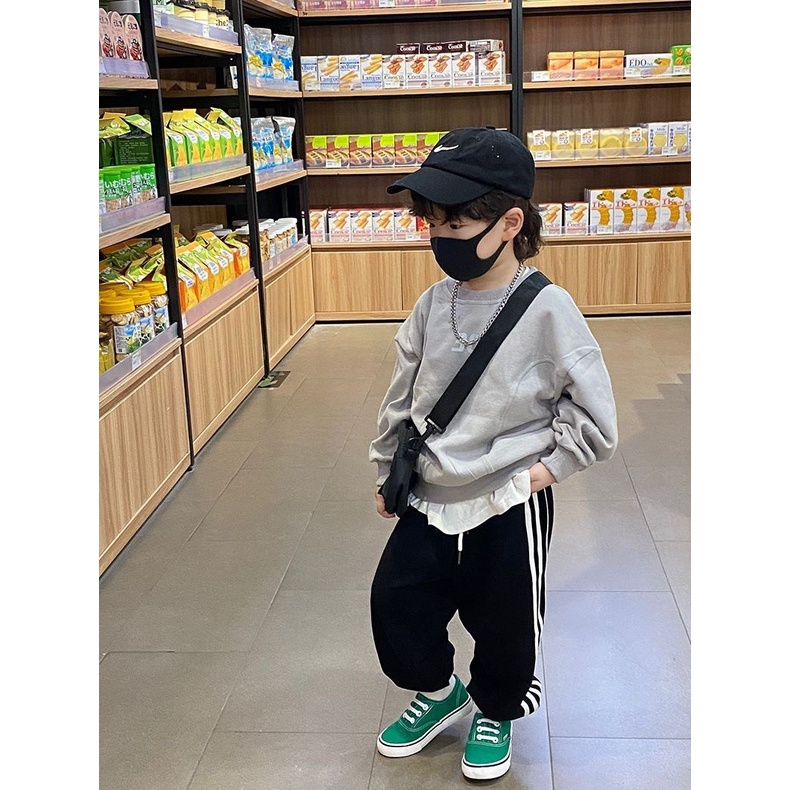 Quần Nỉ Da Cá Quần Nỉ Kẻ Thu Đông Diện Đi Chơi Đi Học Cho Bé Từ 8Kg Đến 35Kg Thời Trang Trẻ Em Ken Store