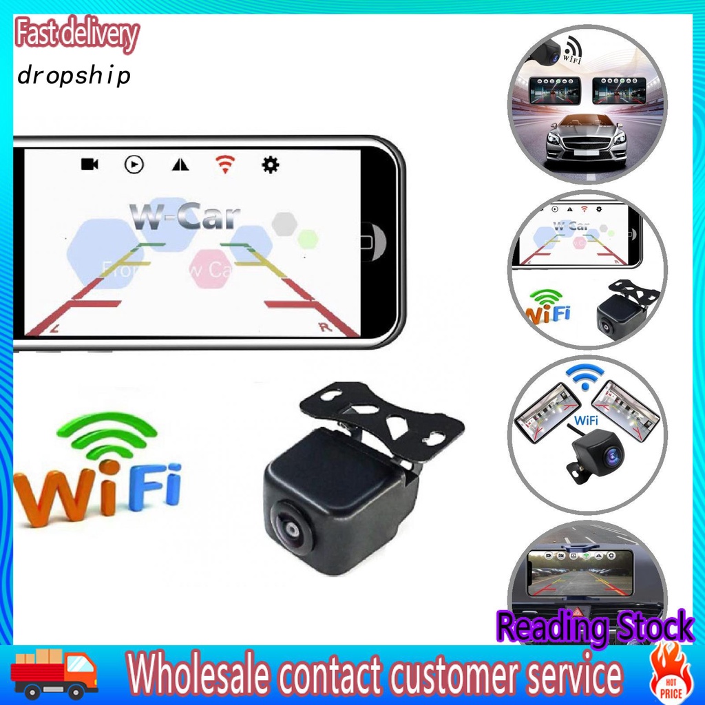 Camera không dây IP68 kết nối wifi chống nước cho xe hơi
