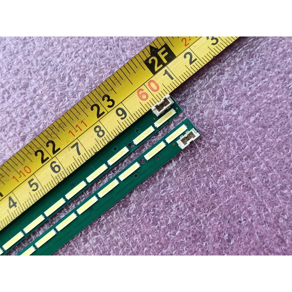 BỘ LED TIVI LG 55LF630 55LF631 55LF6310 55LX341C, 6916L-2255A,MỚI 100%, BỘ 2 THANH MỖI THANH 63 BÓNG 3V MẮC NỐI TIẾP