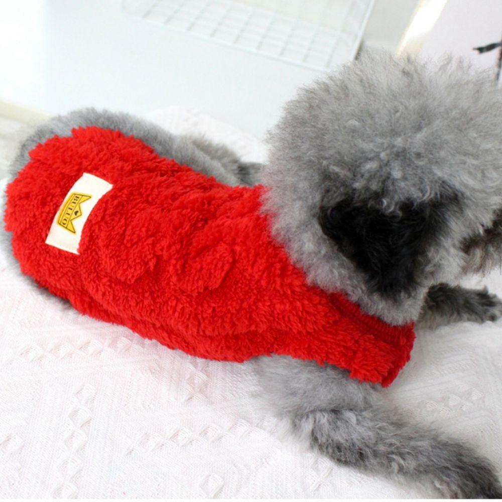 Áo Khoác Hai Mặt Vải Lông Cừu San Hô Mềm Mại Giữ Ấm Mùa Đông Cho Thú Cưng Cỡ Nhỏ / Vừa / Nhỏ