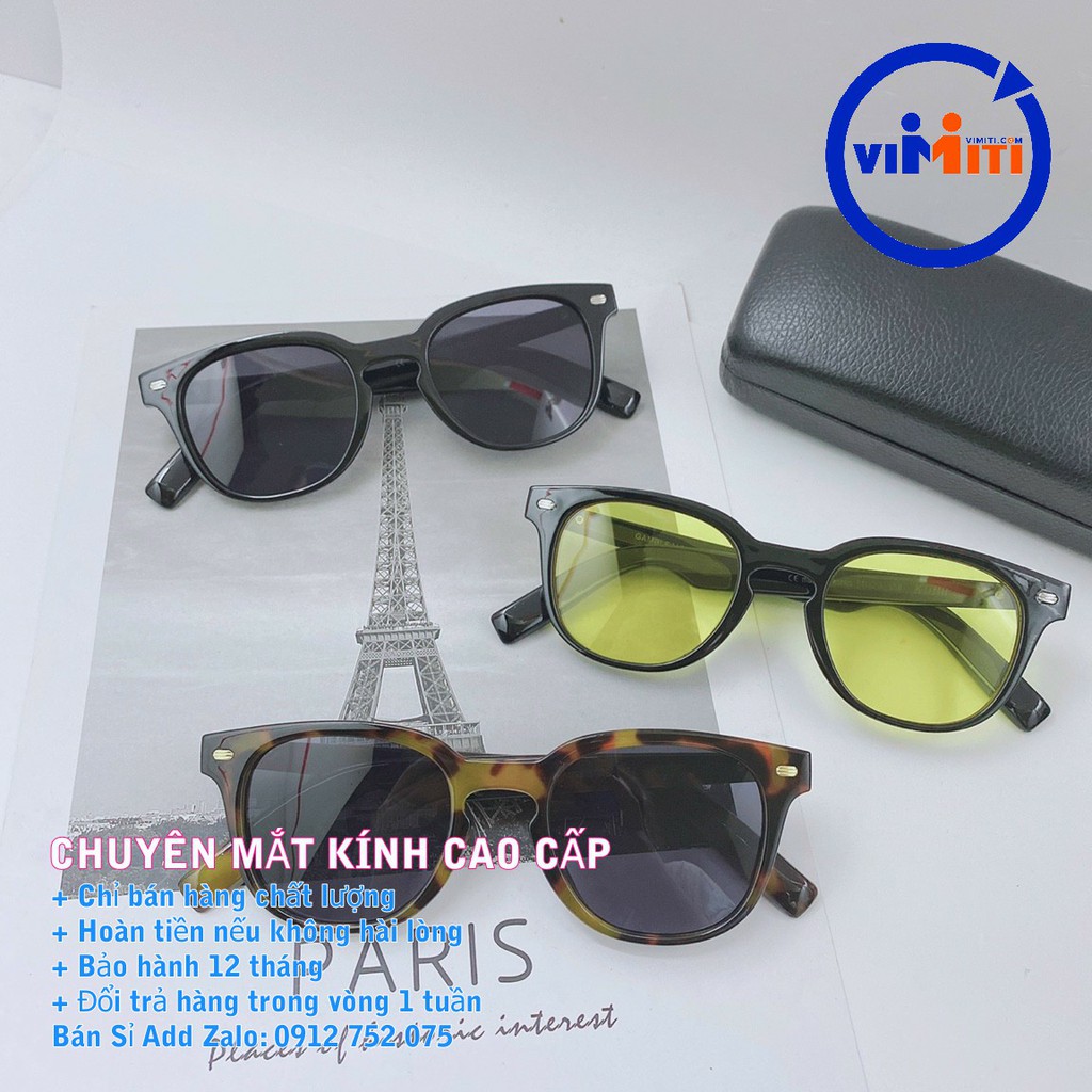 [ ĐỊA CHỈ BÁN ĐÁNG TIN CẬY ] Kính thời trang nam cao cấp Gental Monster [ TRÒNG CHUẨN POLARIZED CHỐNG TIA CỰC TÍM UV ]