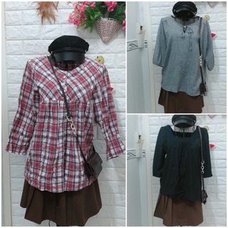 Áo babydoll áo xô G.A.P xinh xắn