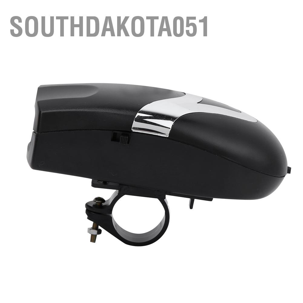 Hàng Sẵn Đèn LED gắn tay cầm xe đạp 3 bóng chống thấm nước có còi dễ mang theo khi đi ra ngoài Đèn xe đạp thể thao siêu sáng led chống nước có còi【Southdakota051】