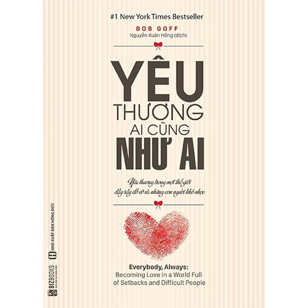 Sách - Yêu Thương Ai Cũng Như Ai