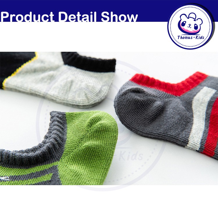 Vớ 100% Cotton Thoáng Khí In Họa Tiết Hoạt Hình Marvel Avengers Superman Dành Cho Trẻ Em 1-9 Tuổi