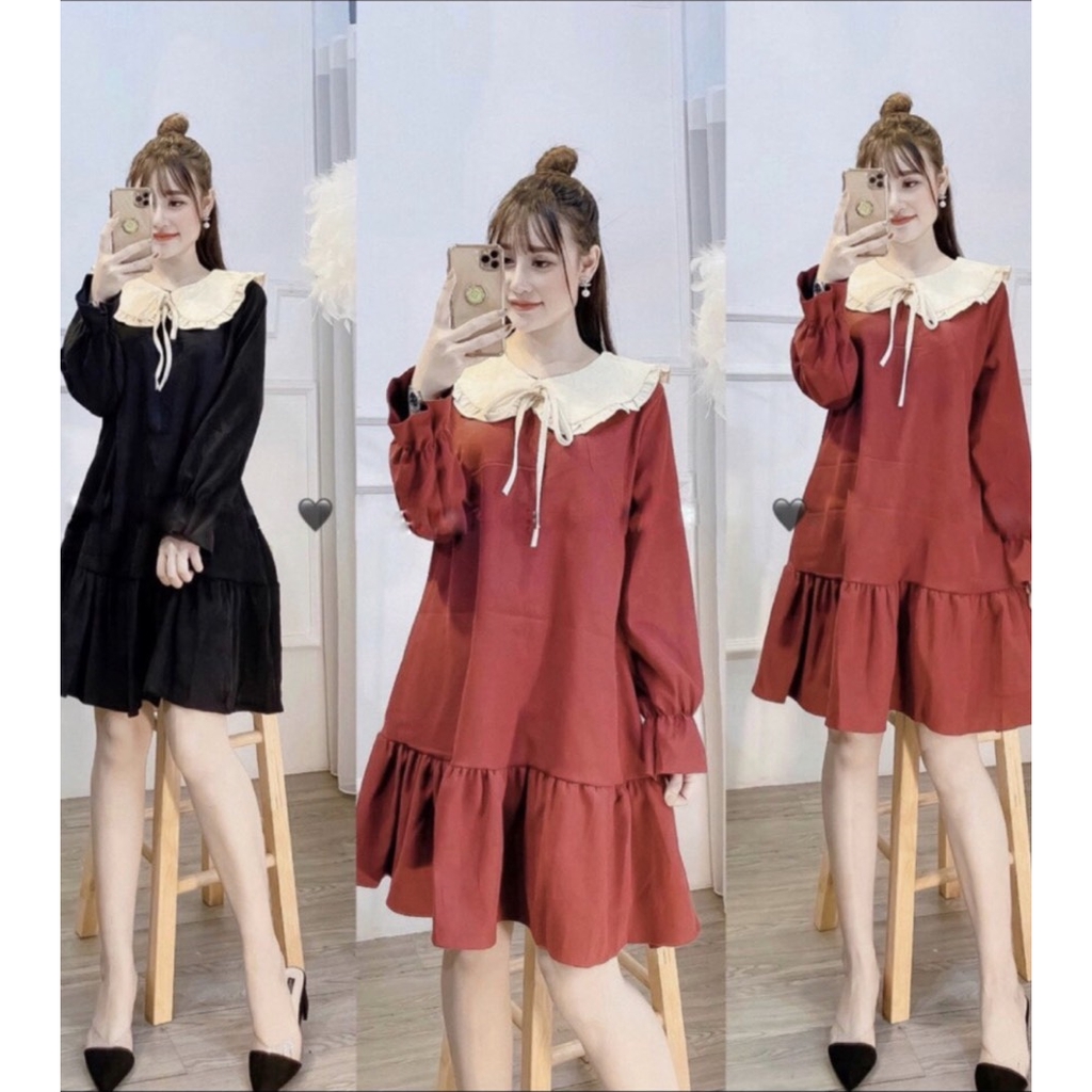 Váy bầu công sở, đầm bầu thiết kế công sở siêu xinh
