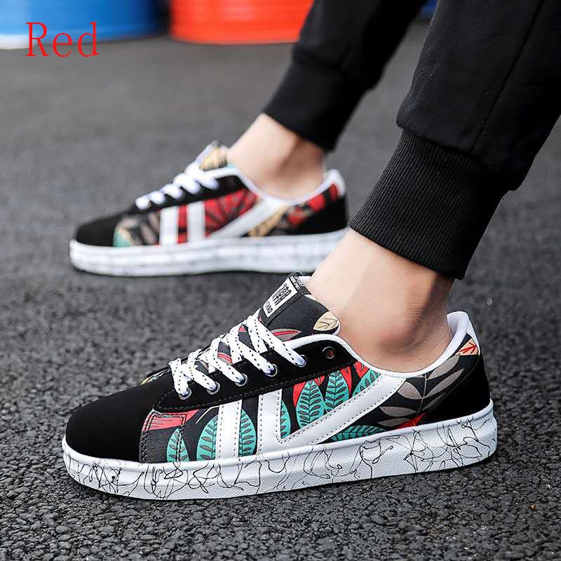 🔥🔥Giày thể thao Canvas họa tiết Graffiti cổ điển dành cho nam | BigBuy360 - bigbuy360.vn