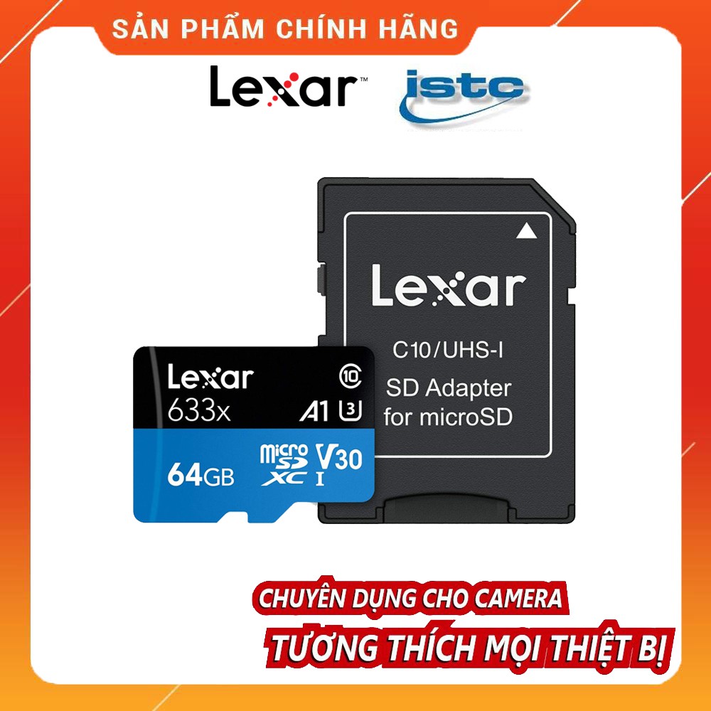 Thẻ nhớ Thẻ nhớ Lexar 32GB / Thẻ nhớ Lexar 64GB/ Thẻ nhớ Yoosee 32GB/ Thẻ nhớ Yoosee 64G