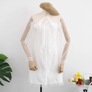 Order_Váy thư tiểu nơ buộc