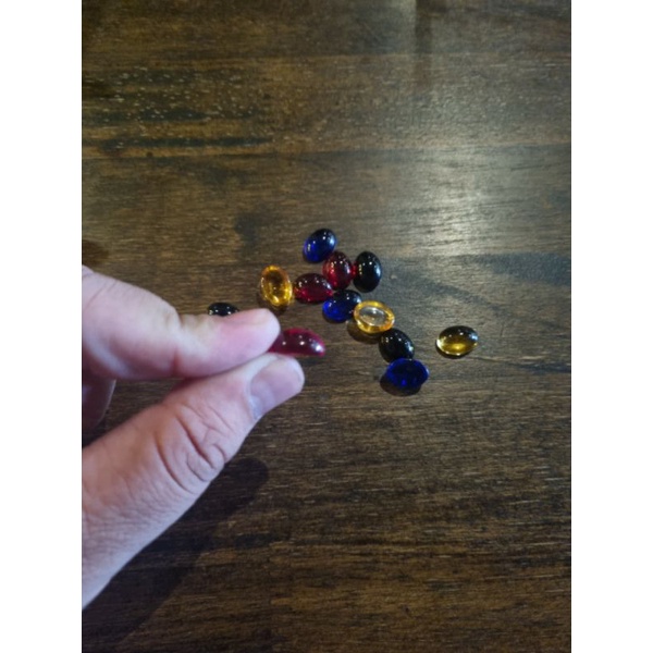 Bi Thuỷ Tinh Oval 6 x 10 x15mm